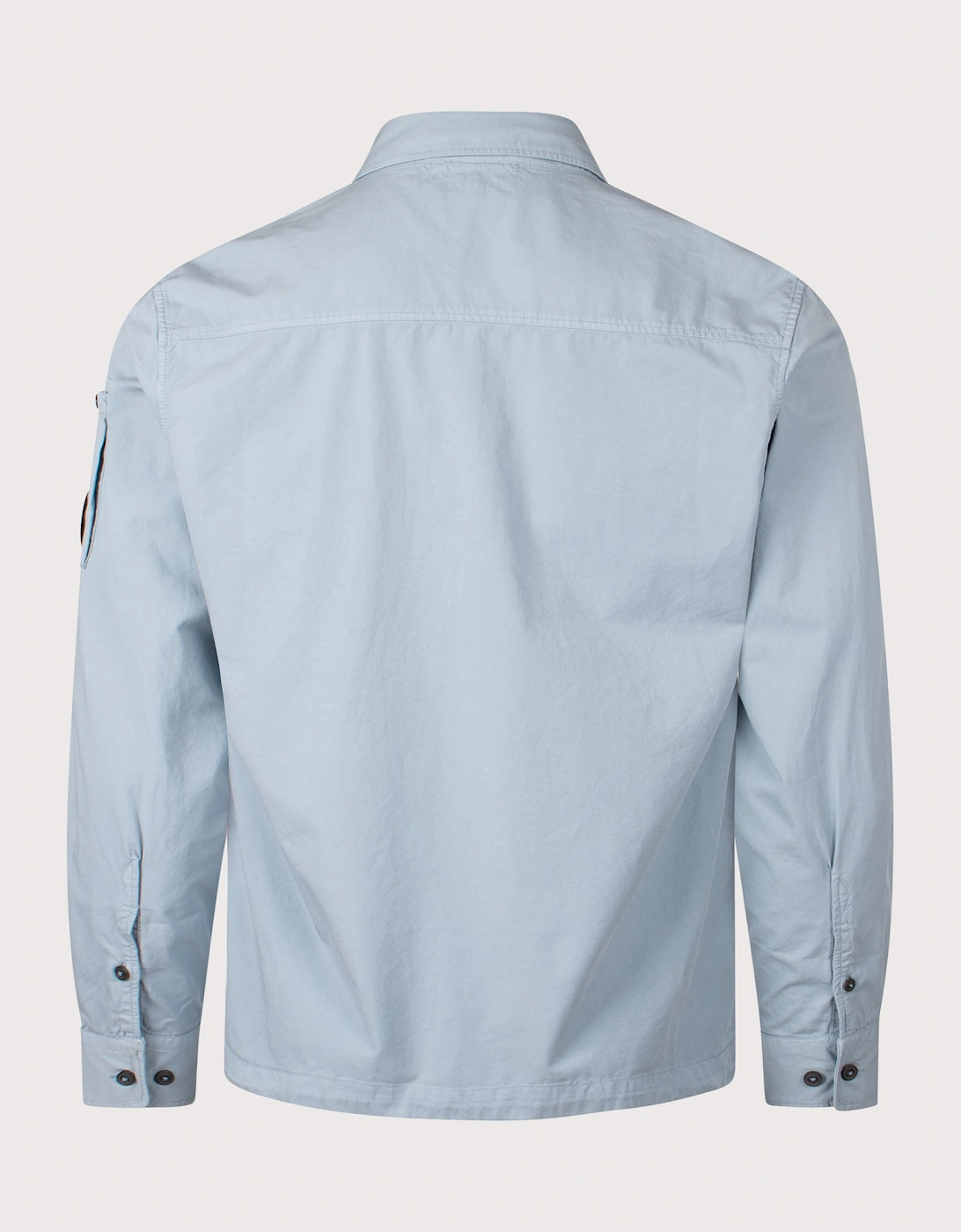 Gabardine Zipped Lens Overshirt