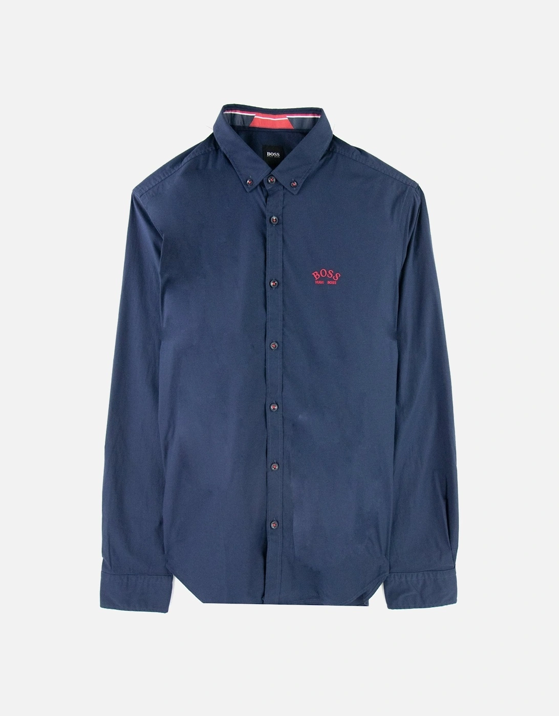 Stretch Regular Fit L/s Shirt Navy 410, 3 of 2