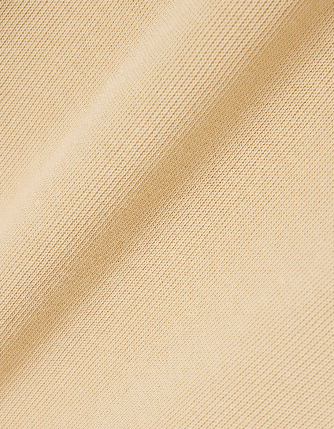 Zippered Stand-Up Collar Cotton Sweatshirt - Millet 8XF