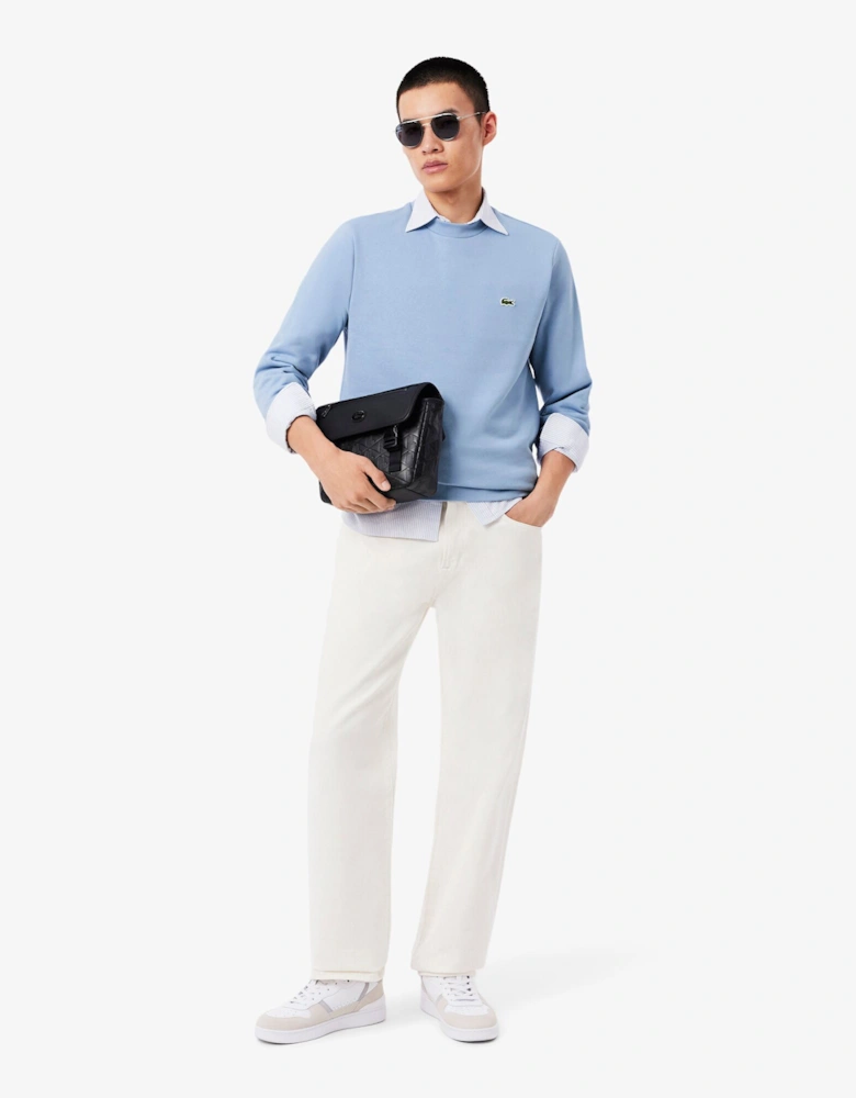 Mens Crew Neck Fleece Sweatshirt - Aphylla AEY