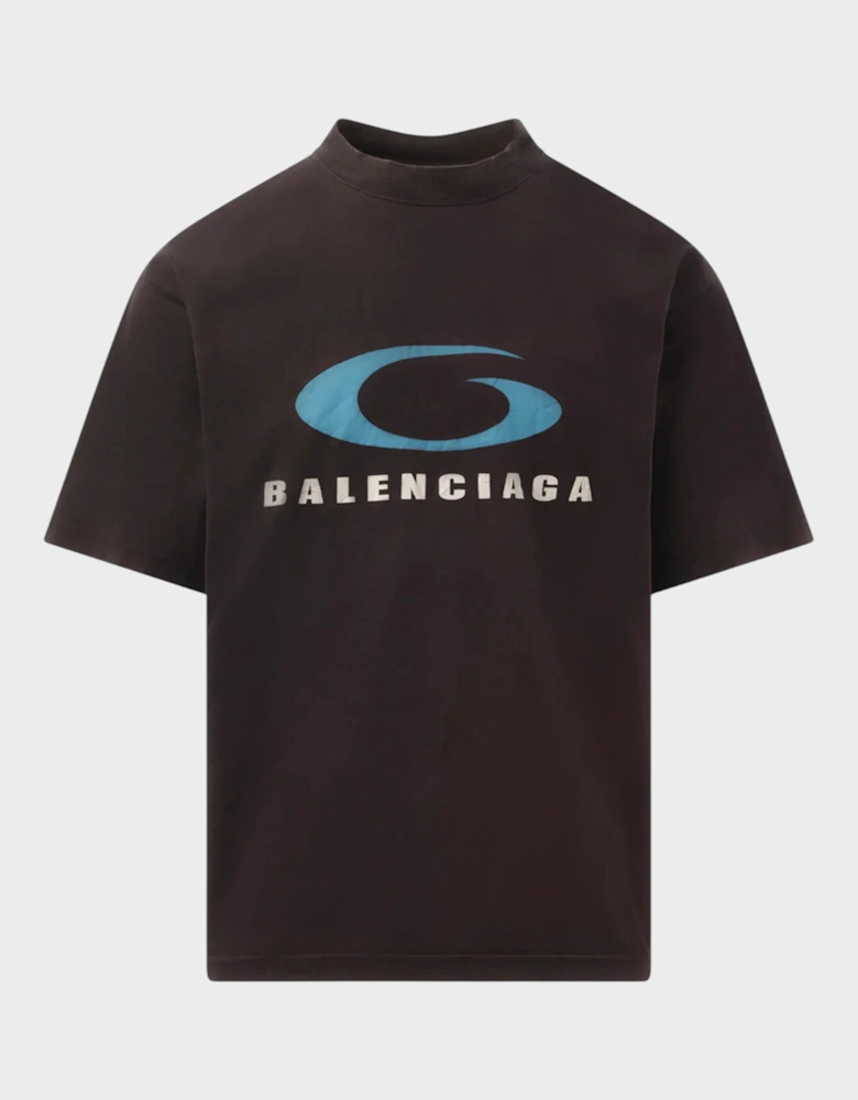 Sports Loop Icon Tee Black