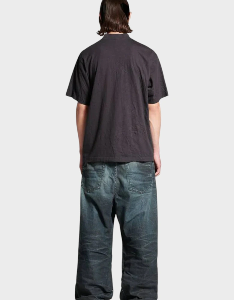 Sports Loop Icon Tee Black