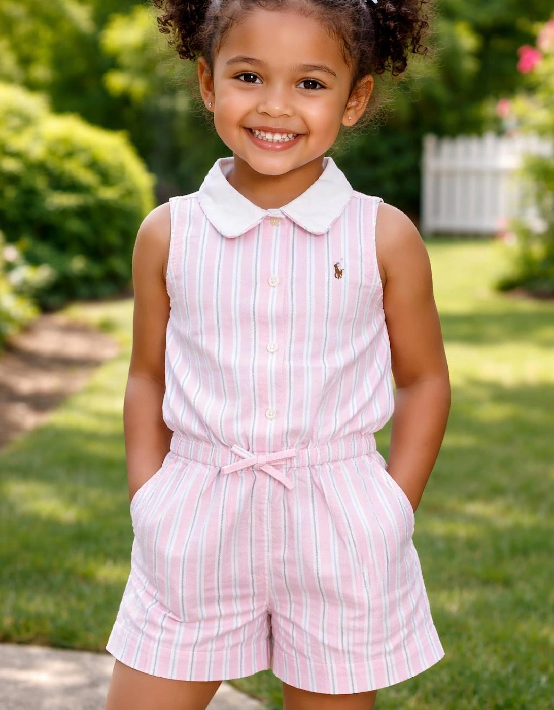 GIRL PINK/BLUE PLAYSUIT 11846001, 2 of 1