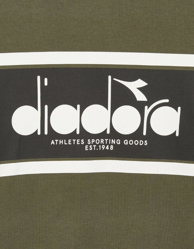 Green Rifle Crew Logo Sweatshirt