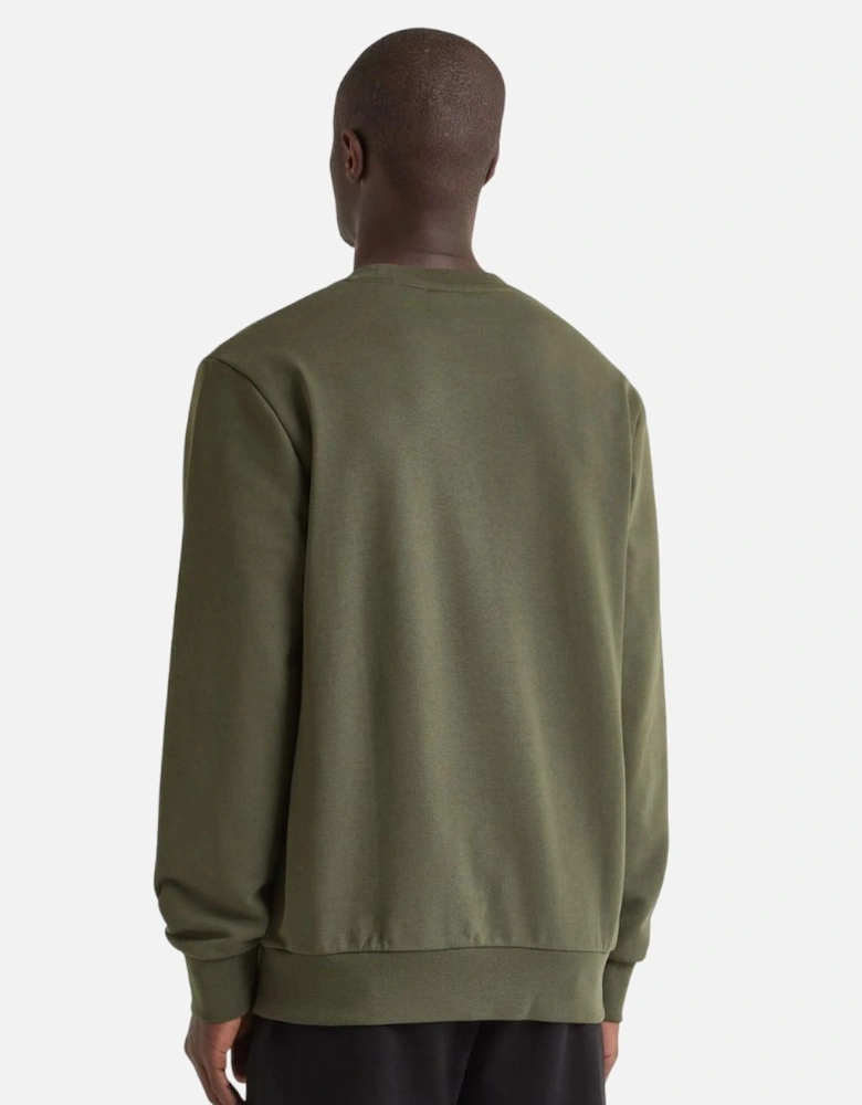 Green Rifle Crew Logo Sweatshirt