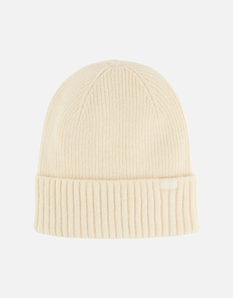 Womens Ribbed Basic Beanie