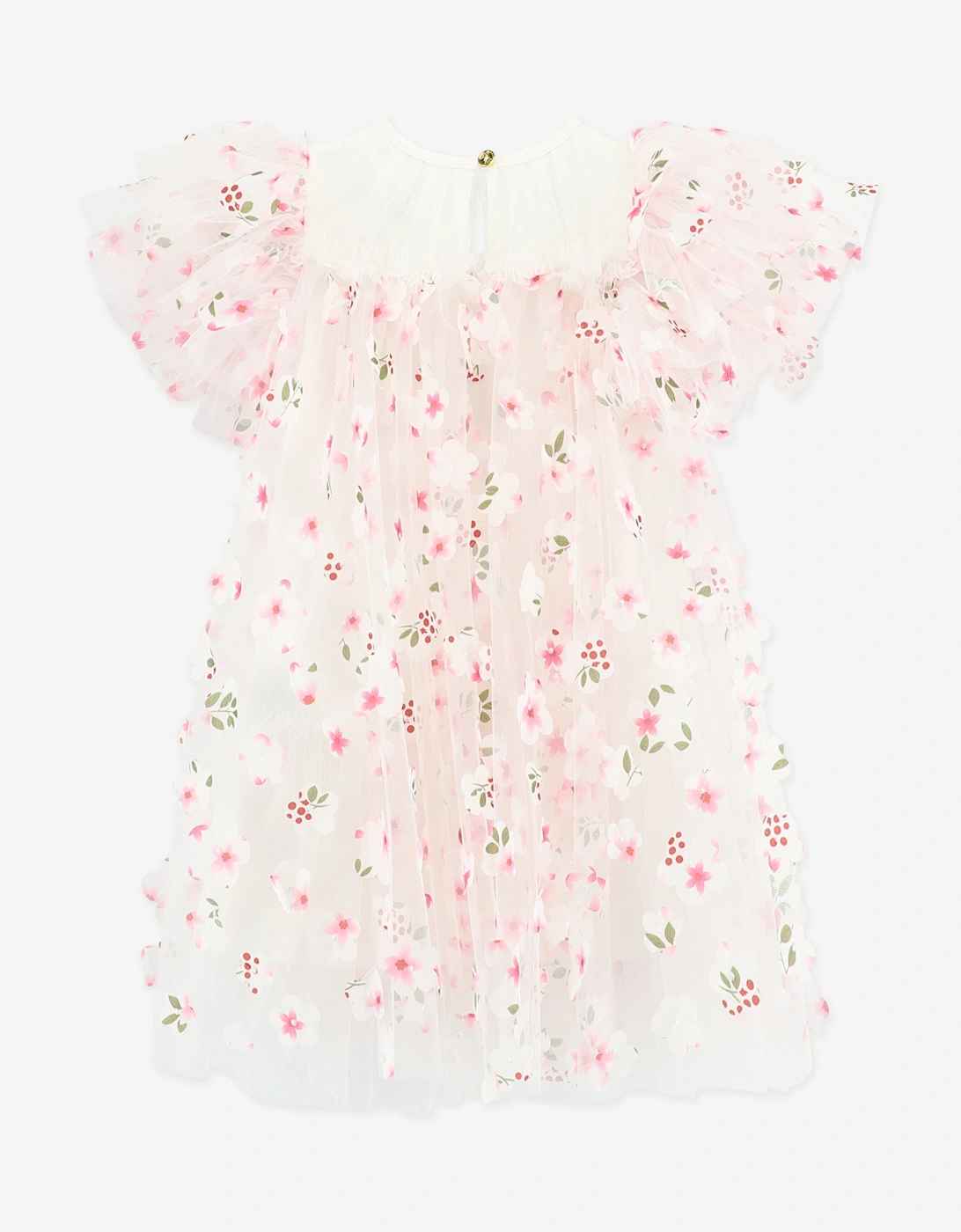 Angels Face Girls Marlowe Petal Tulle Dress in White