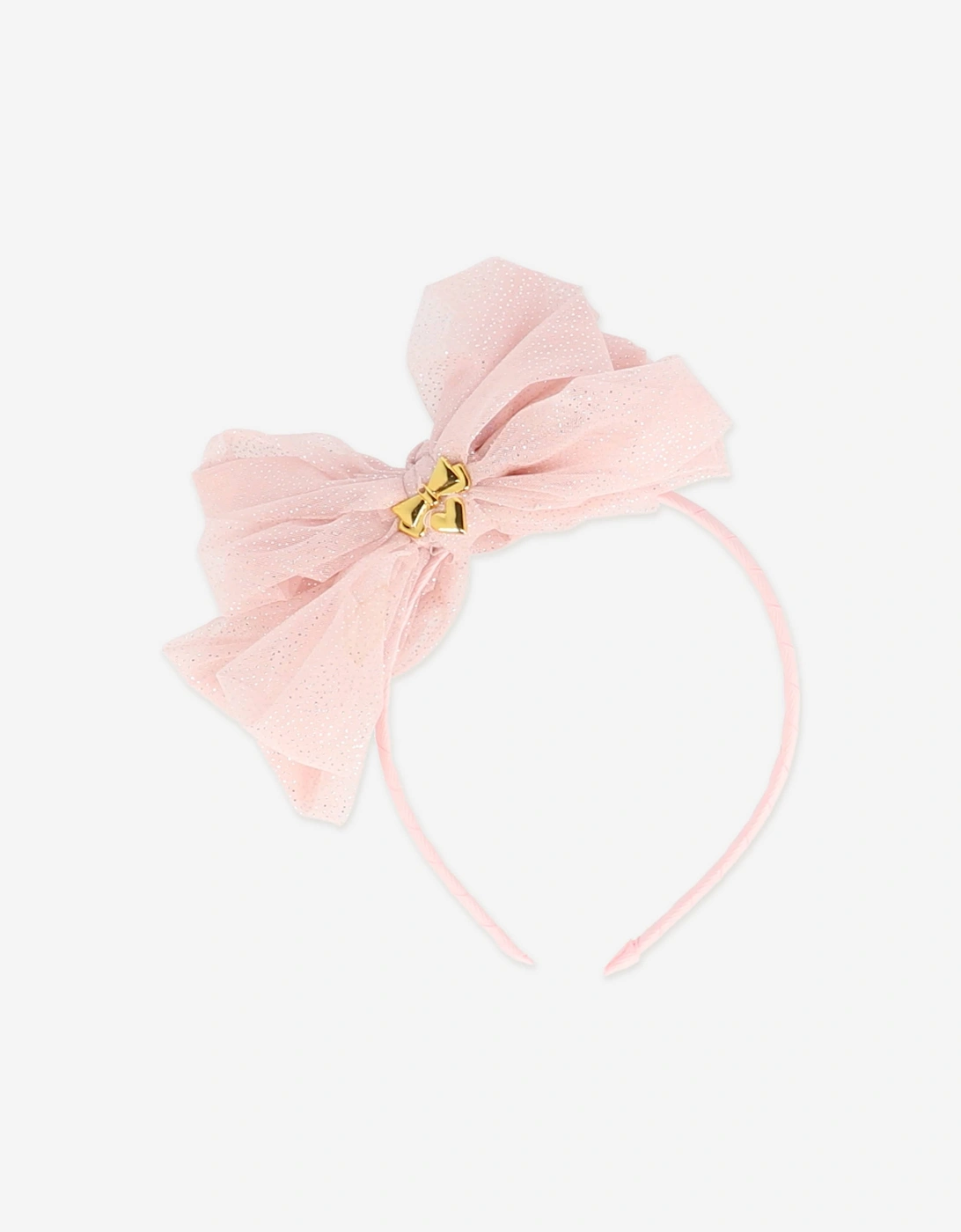 Angels Face Girls Gladys Sparkle Tulle Headband in Pink, 4 of 3