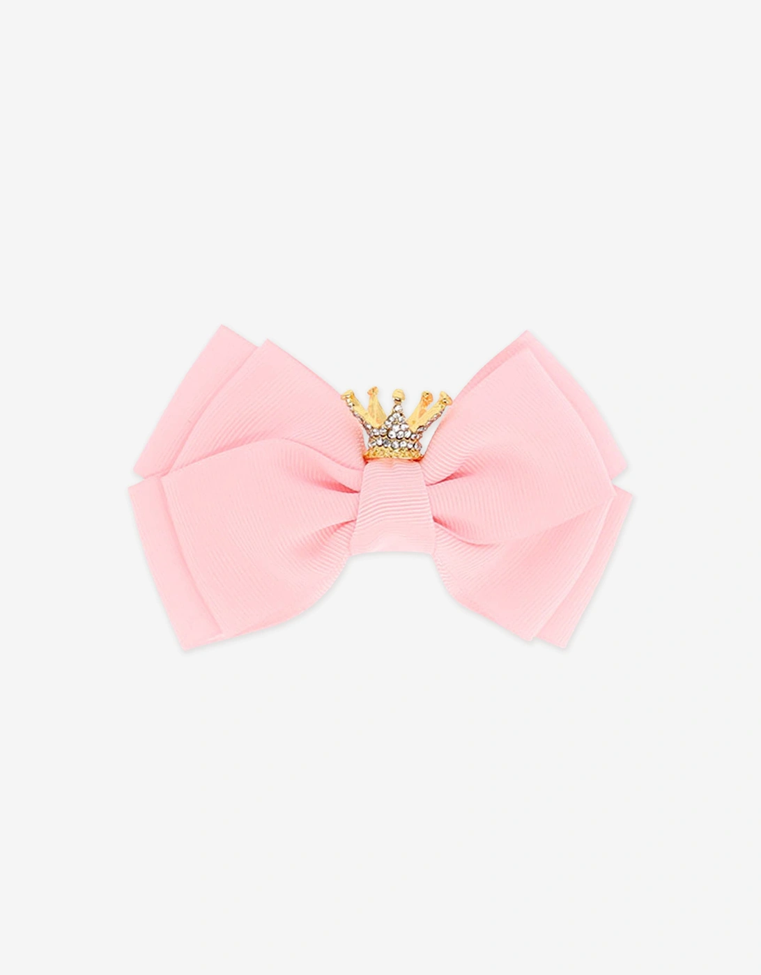 Angels Face Girls Big Bow with Crown in Pink, 5 of 4