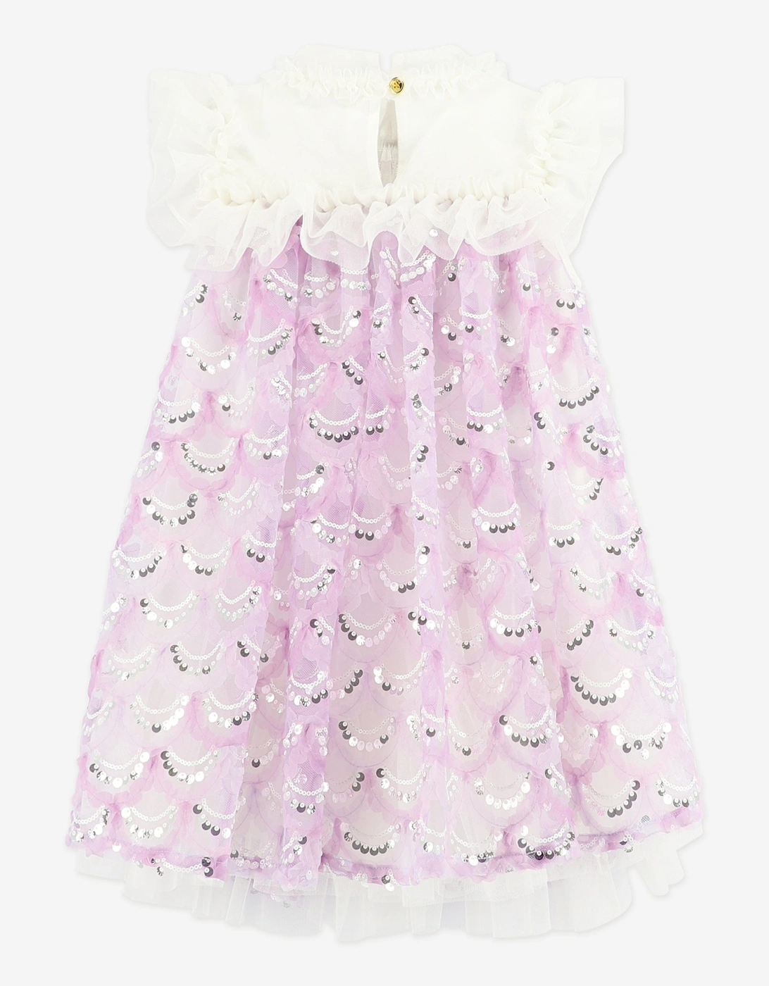 Angels Face Girls Dominique Sequin Dress in Purple