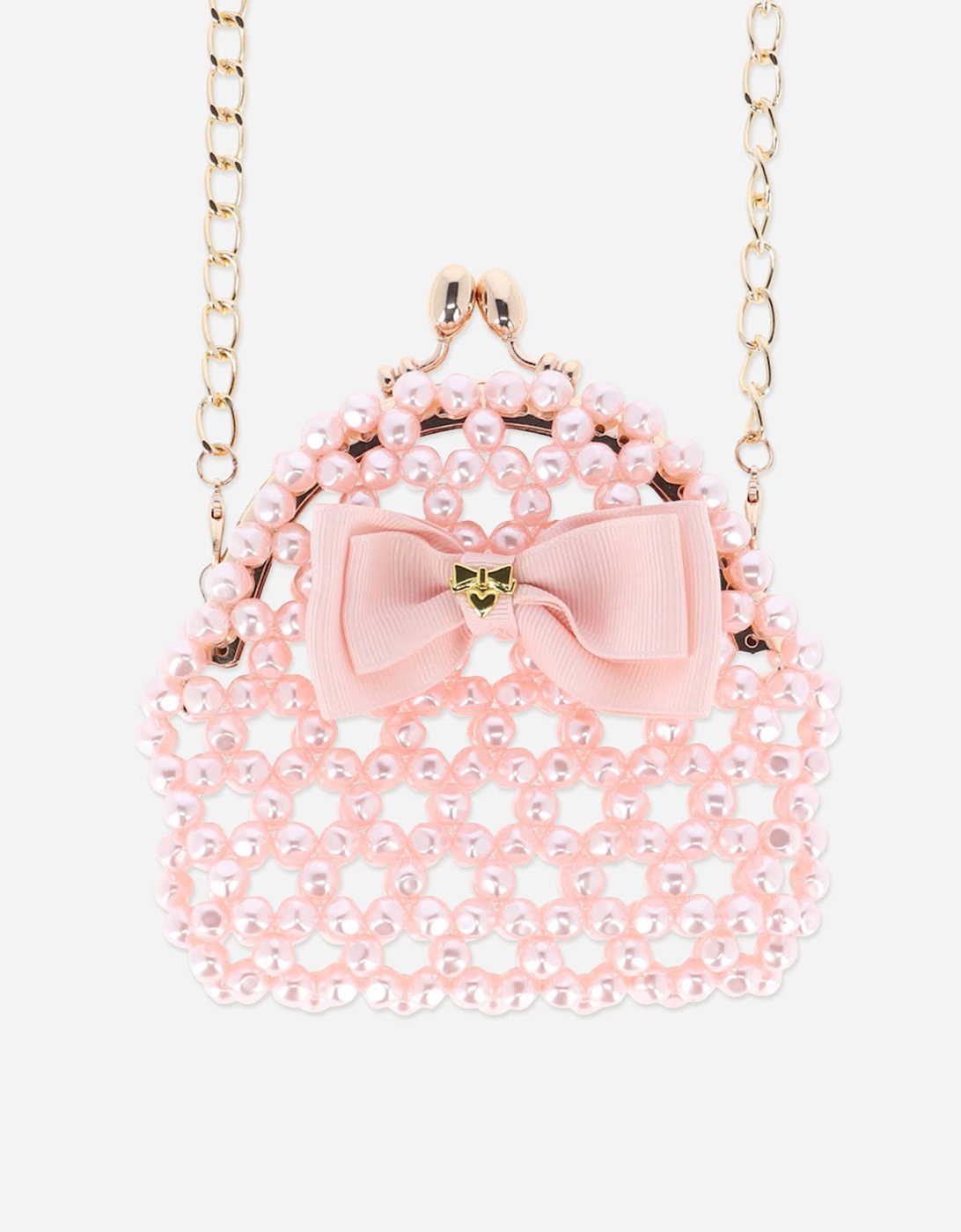 Angels Face Girls Sweetie Pearl Bag in Pink (11cm), 5 of 4