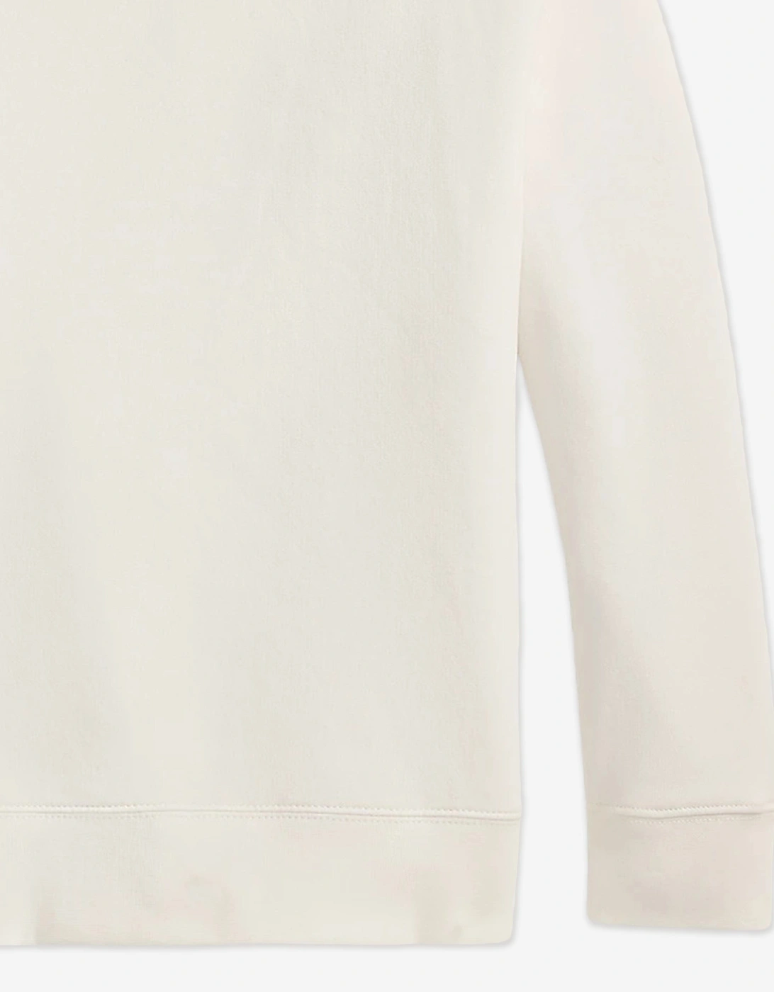 Boys Polo Bear Sweatshirt in White