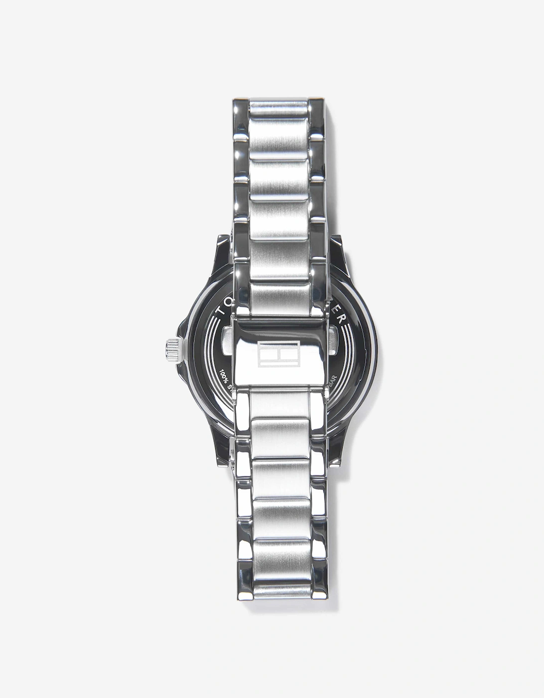 Boys Metal Strap Watch in Silver (34mm)