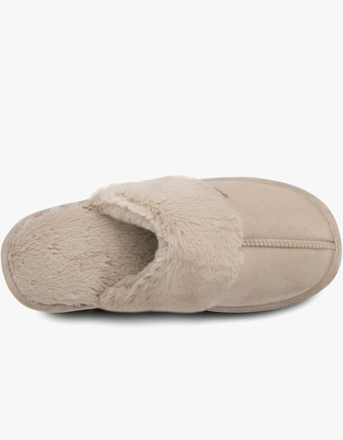 Toasties VELOUR MULE Slippers Womens Taupe