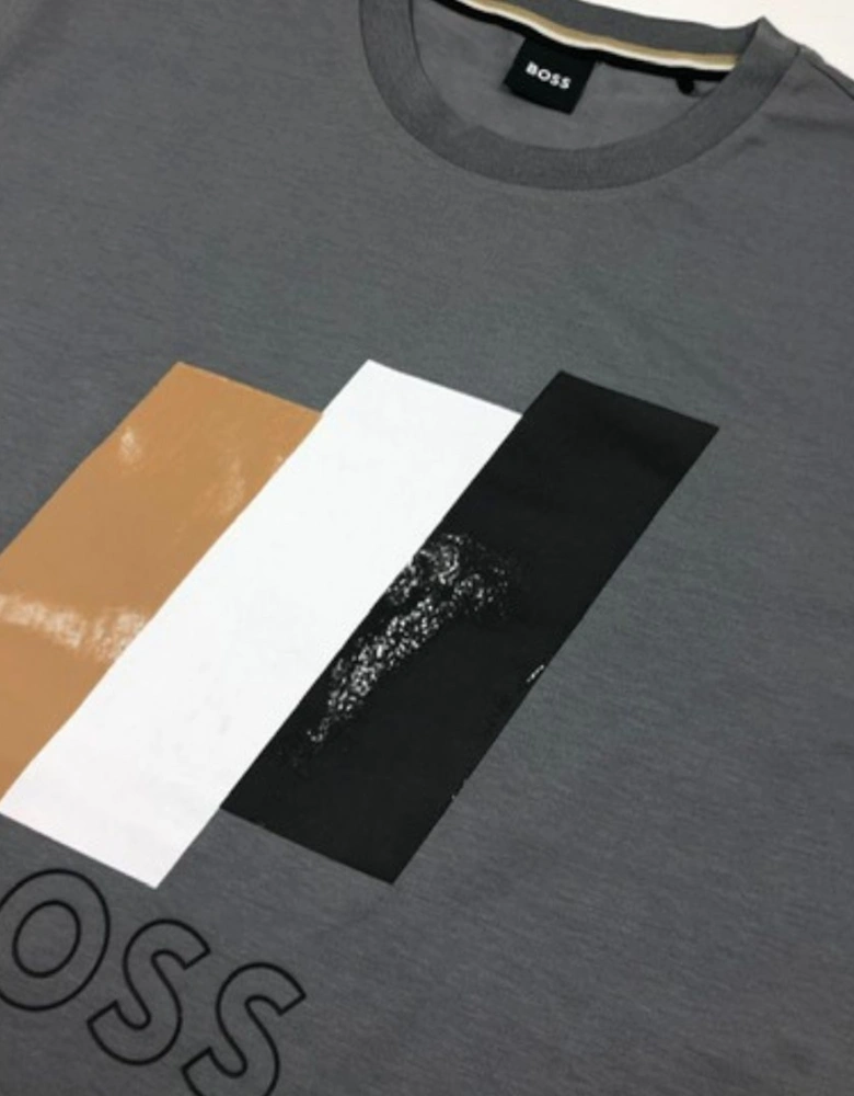 Distressed Tiburt Grey T-Shirt