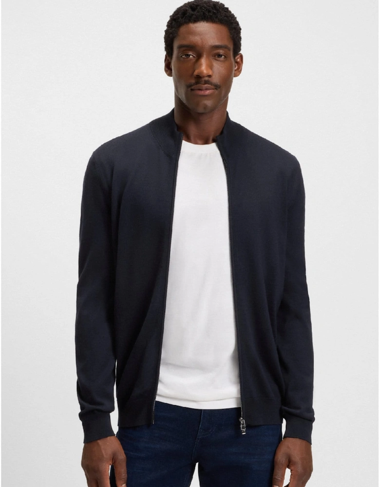 Balonso Zip-Up Cardigan