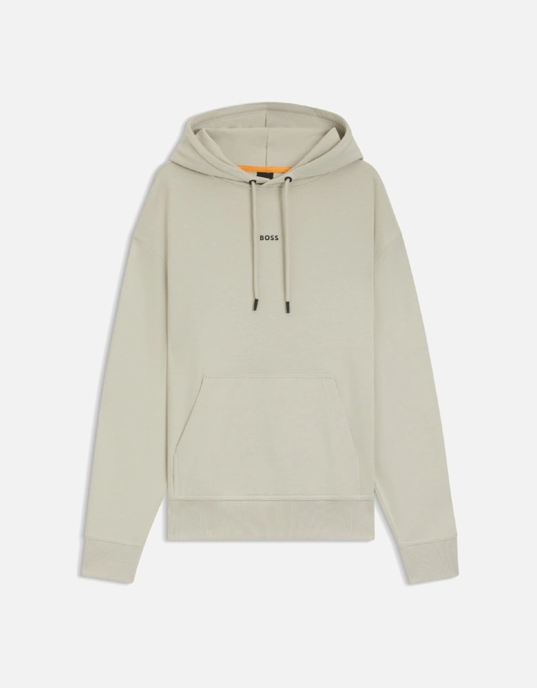WeSmallHood Contrast Logo Hoodie