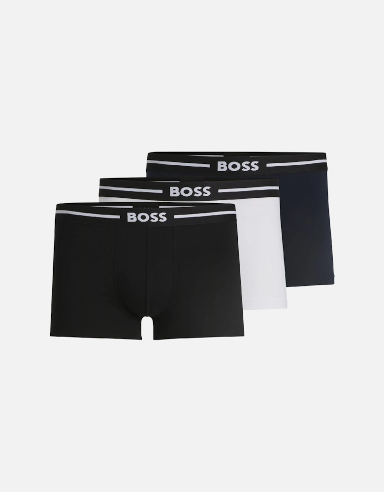 3 Pack of Stretch Cotton Trunks