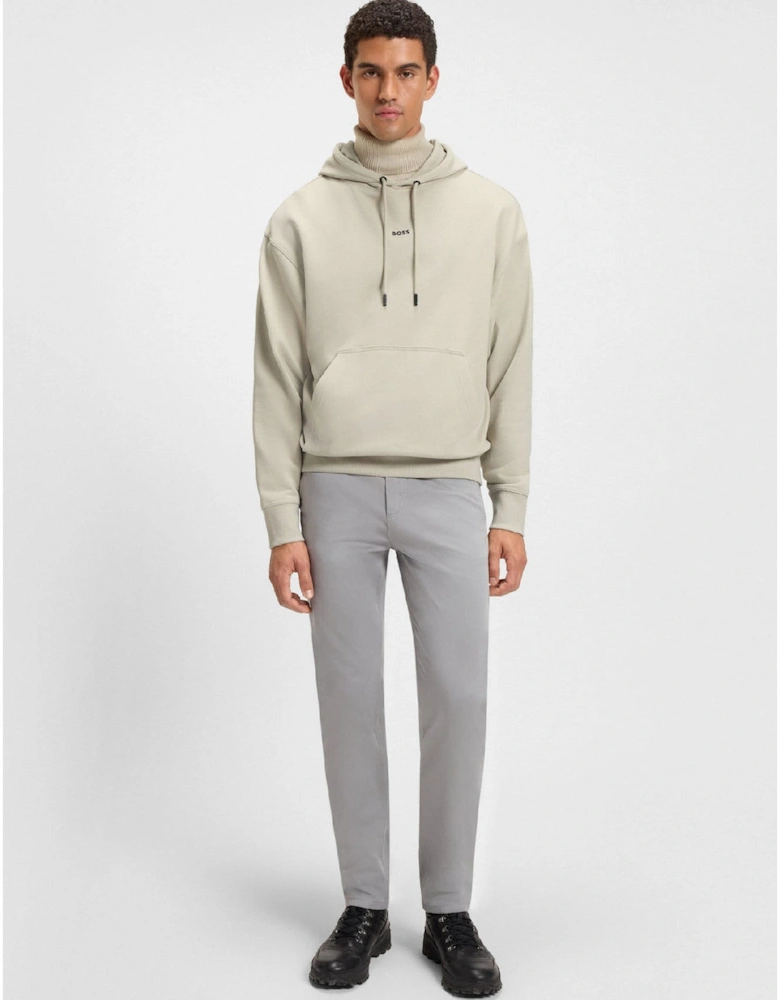 WeSmallHood Contrast Logo Hoodie