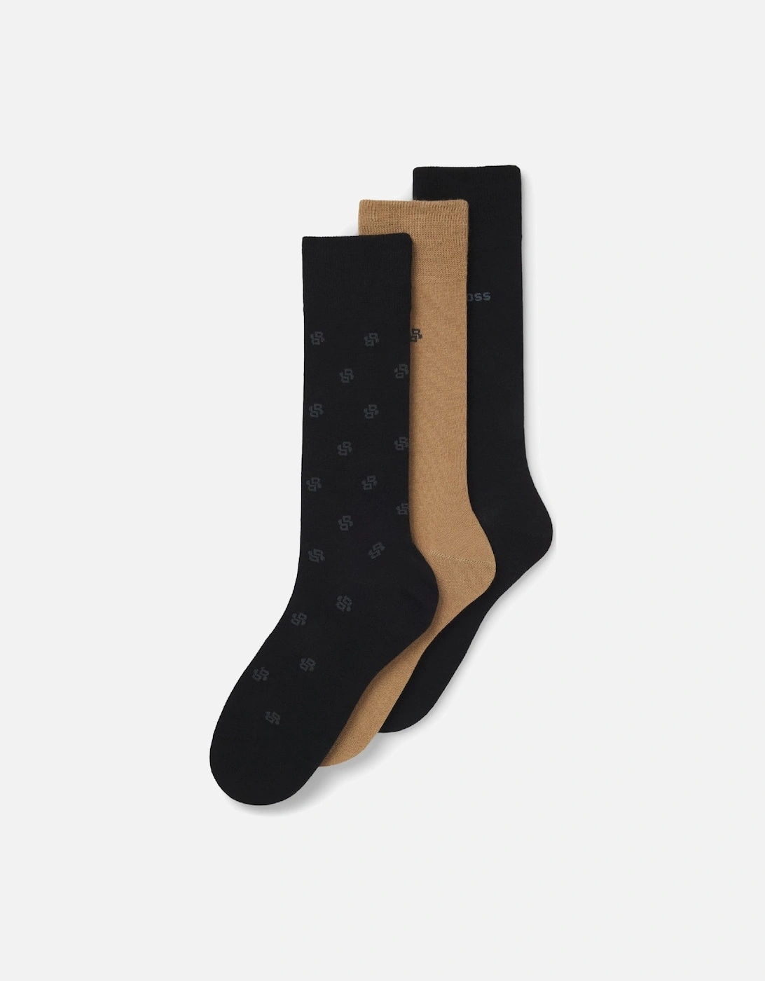 3 Pack of Regular Length Socks, 5 of 4