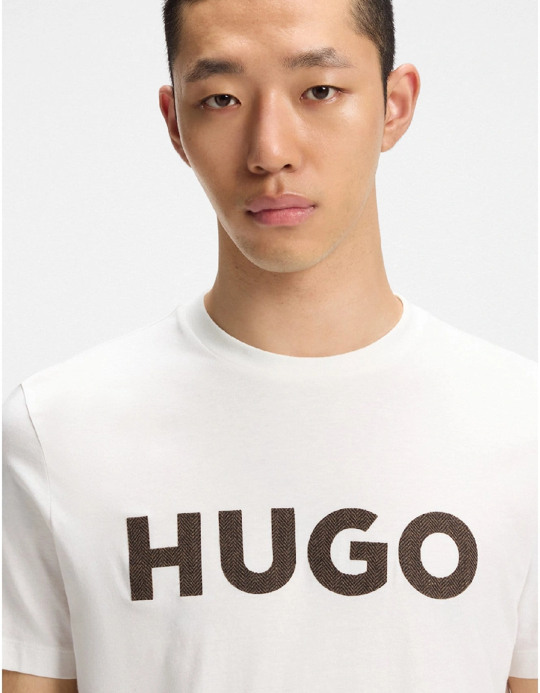 Dulivio Herringbone Logo T-Shirt