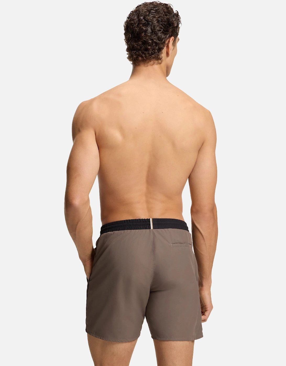 Starfish Logo Print Swim Shorts