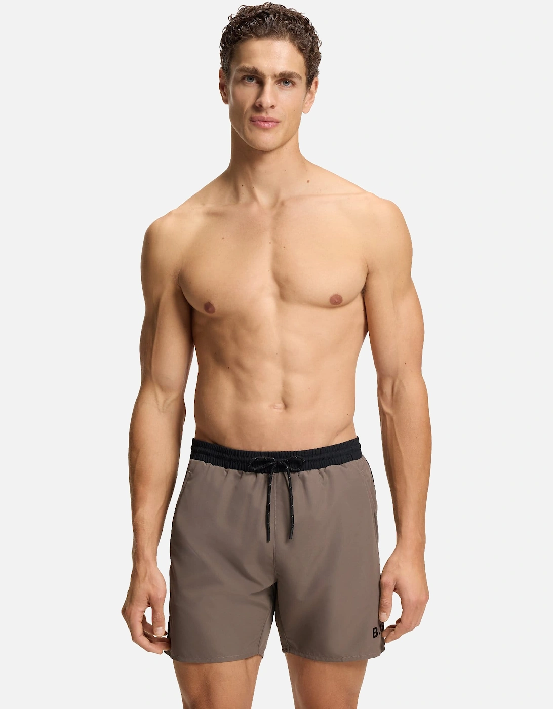 Starfish Logo Print Swim Shorts