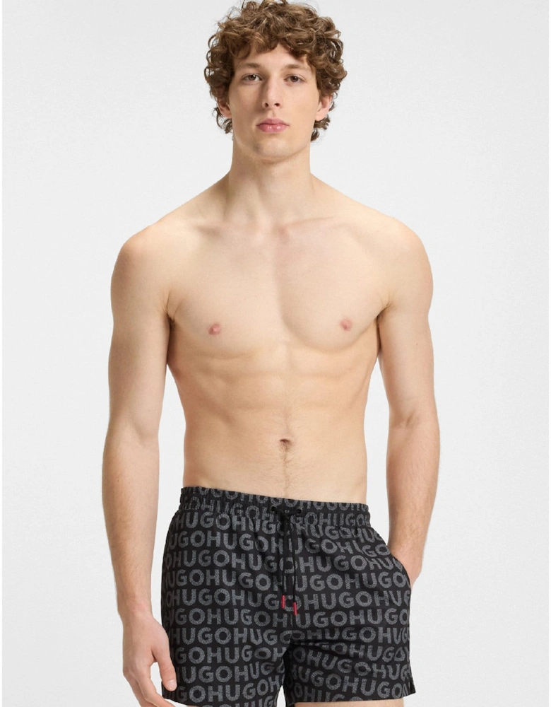 Tortuga Logo Print Swim Shorts