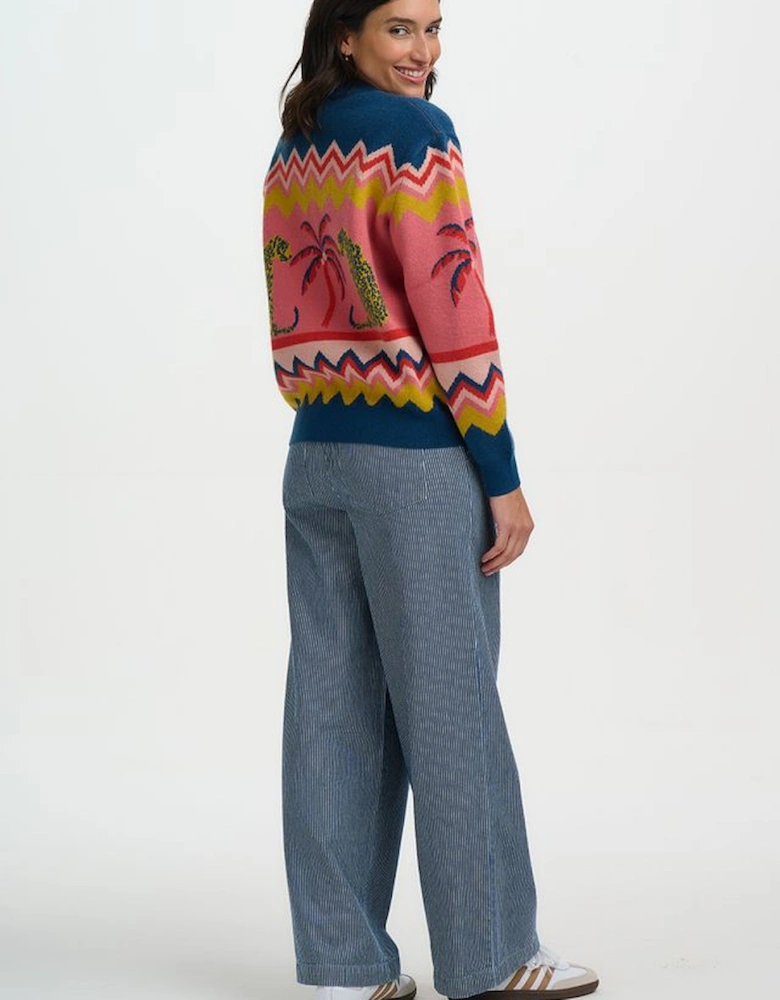 Solana printed bomber