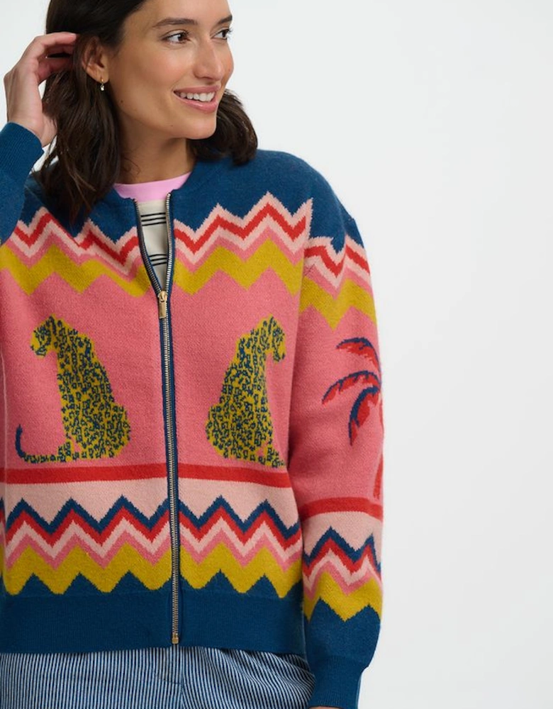 Solana printed bomber