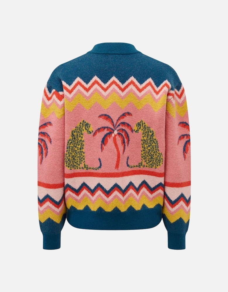 Solana printed bomber