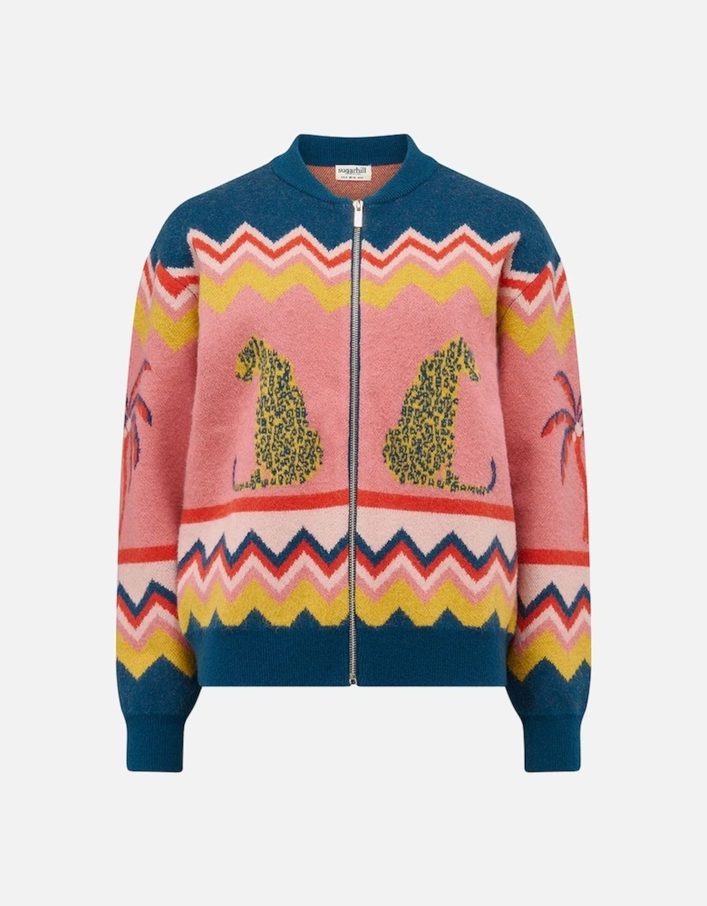 Solana printed bomber