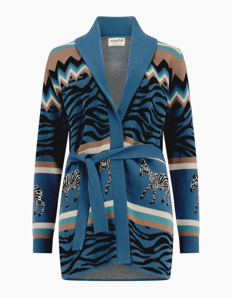 Saira belted cardigan