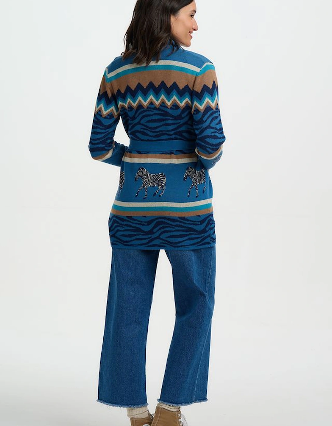 Saira belted cardigan