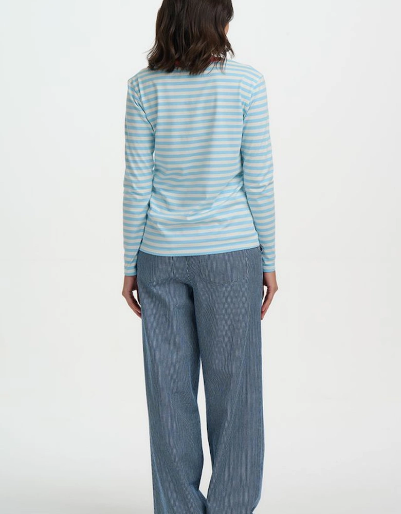 Brunswick jersey top in coffee cup