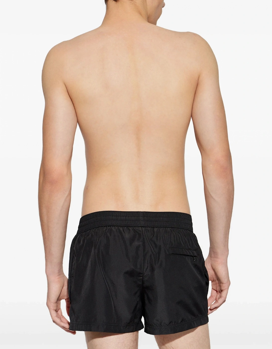 Plaque Swimshorts Black
