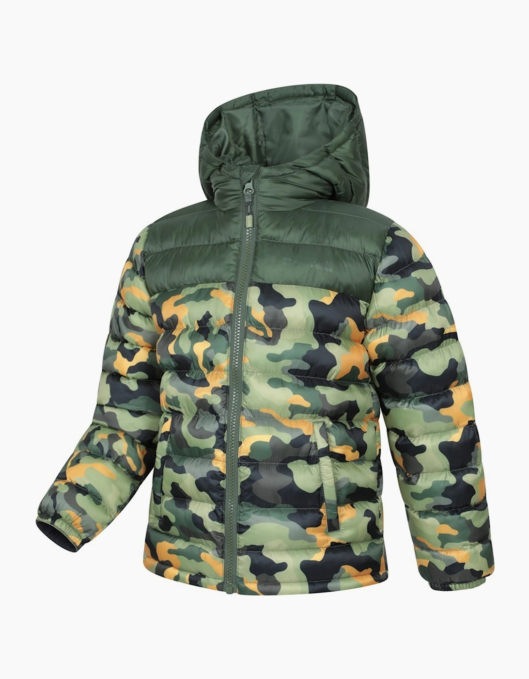 Mountain Warehouse Mountain Warehouse Childrens/Kids Seasons Watercolour Padded Jacket - Green