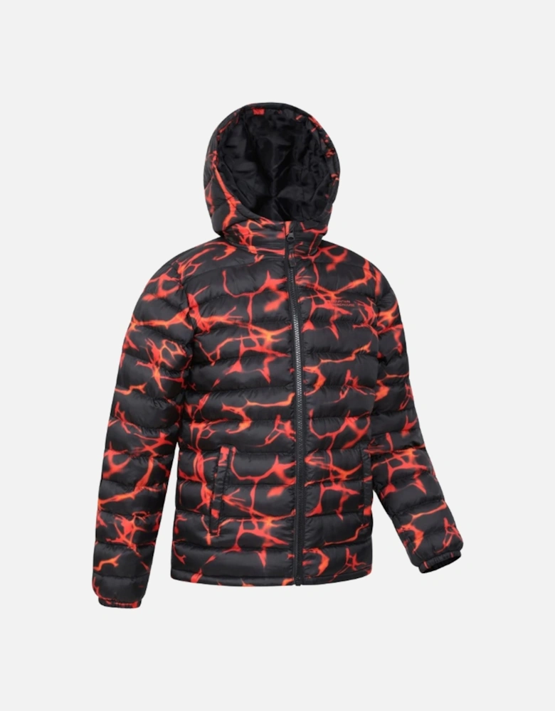 Childrens/Kids Seasons Watercolour Padded Jacket