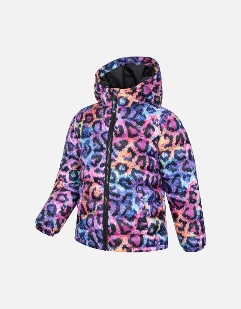 Childrens/Kids Seasons Watercolour Padded Jacket