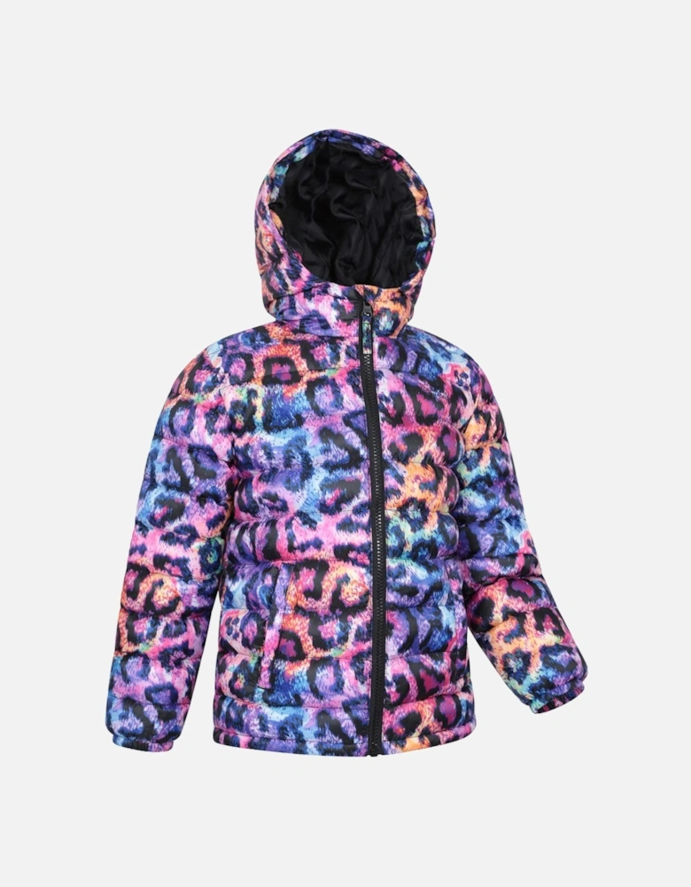 Childrens/Kids Seasons Watercolour Padded Jacket