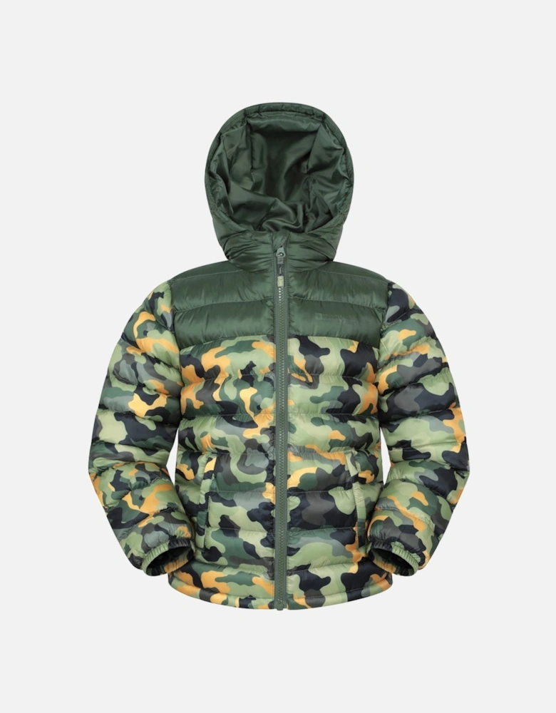 Childrens/Kids Seasons Watercolour Padded Jacket