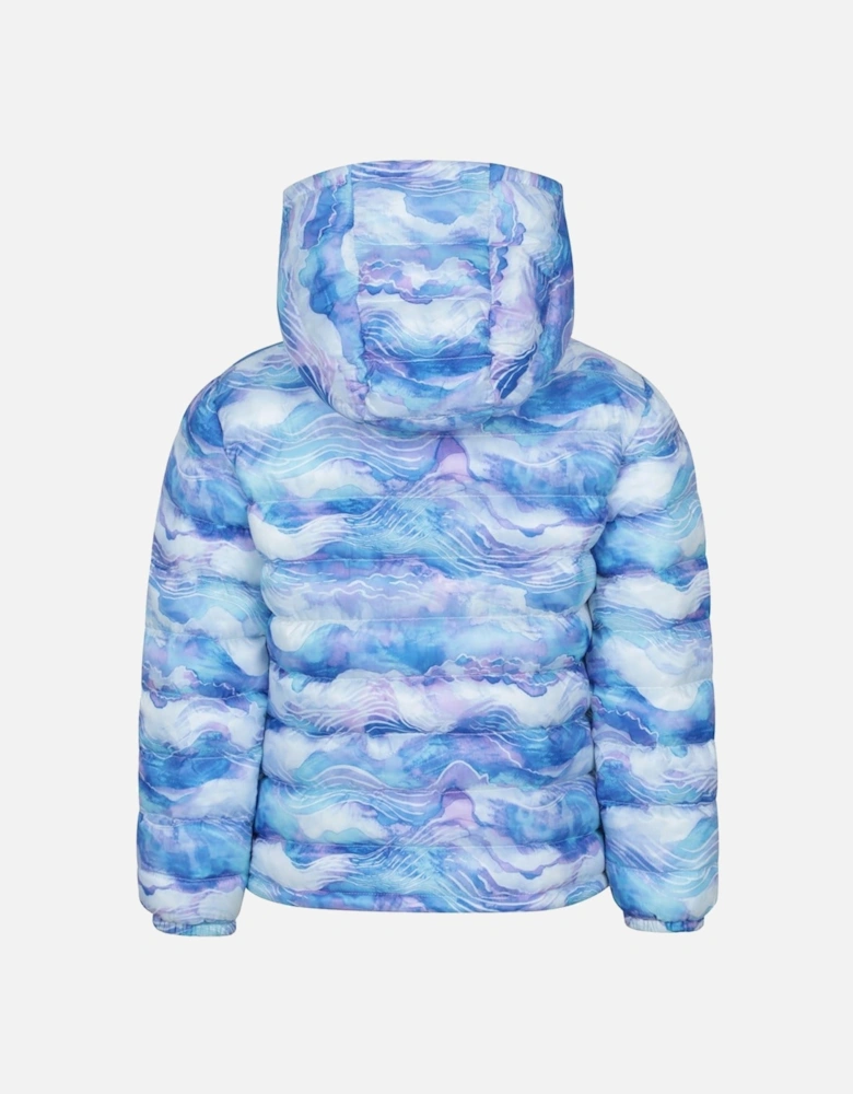 Childrens/Kids Seasons Watercolour Padded Jacket