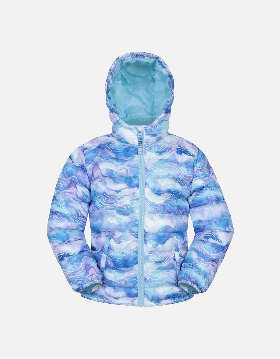 Childrens/Kids Seasons Watercolour Padded Jacket, 5 of 4