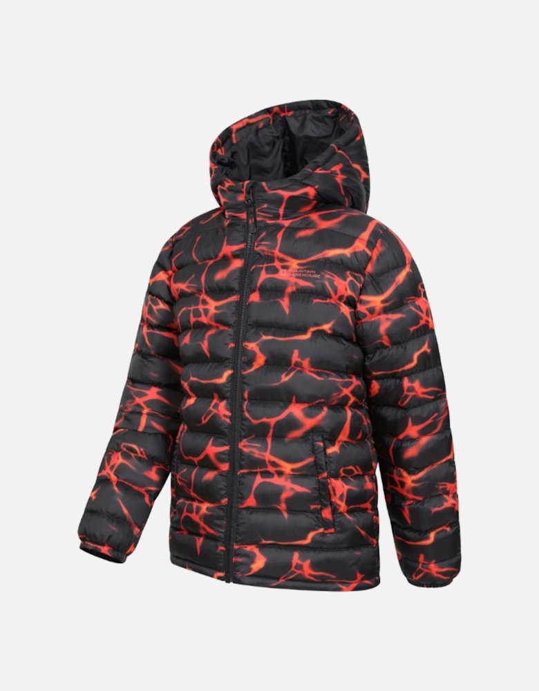 Childrens/Kids Seasons Watercolour Padded Jacket