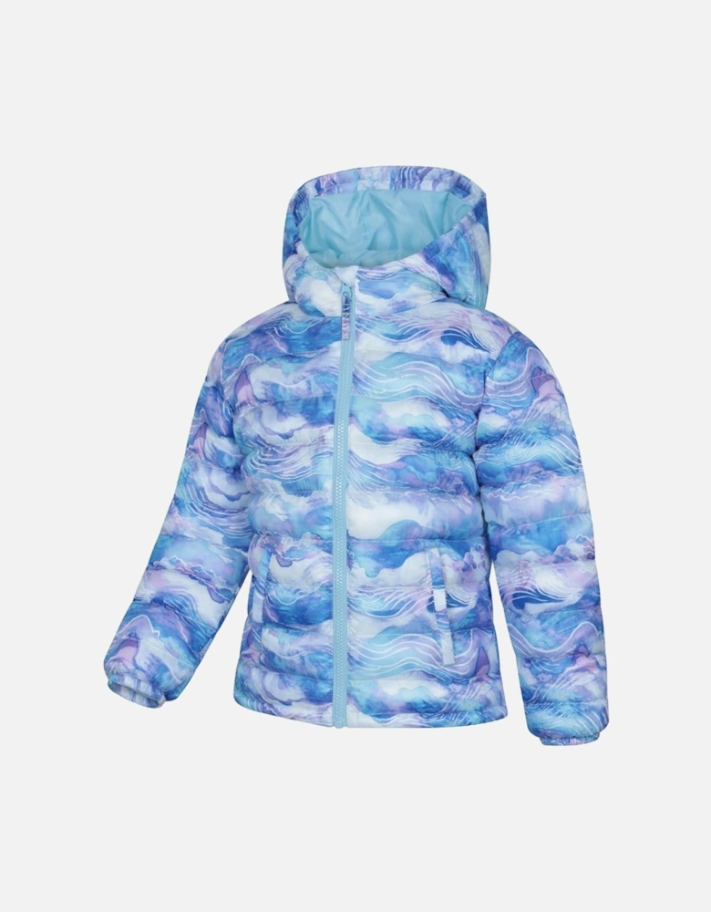 Childrens/Kids Seasons Watercolour Padded Jacket
