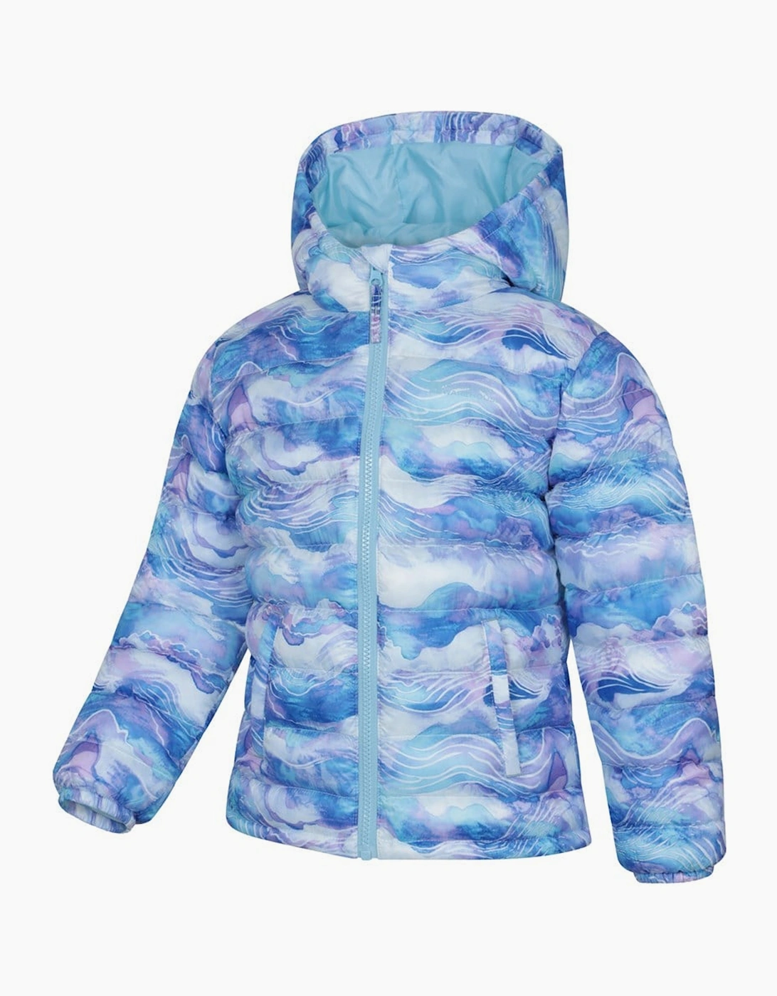 Mountain Warehouse Mountain Warehouse Childrens/Kids Seasons Watercolour Padded Jacket - Blue