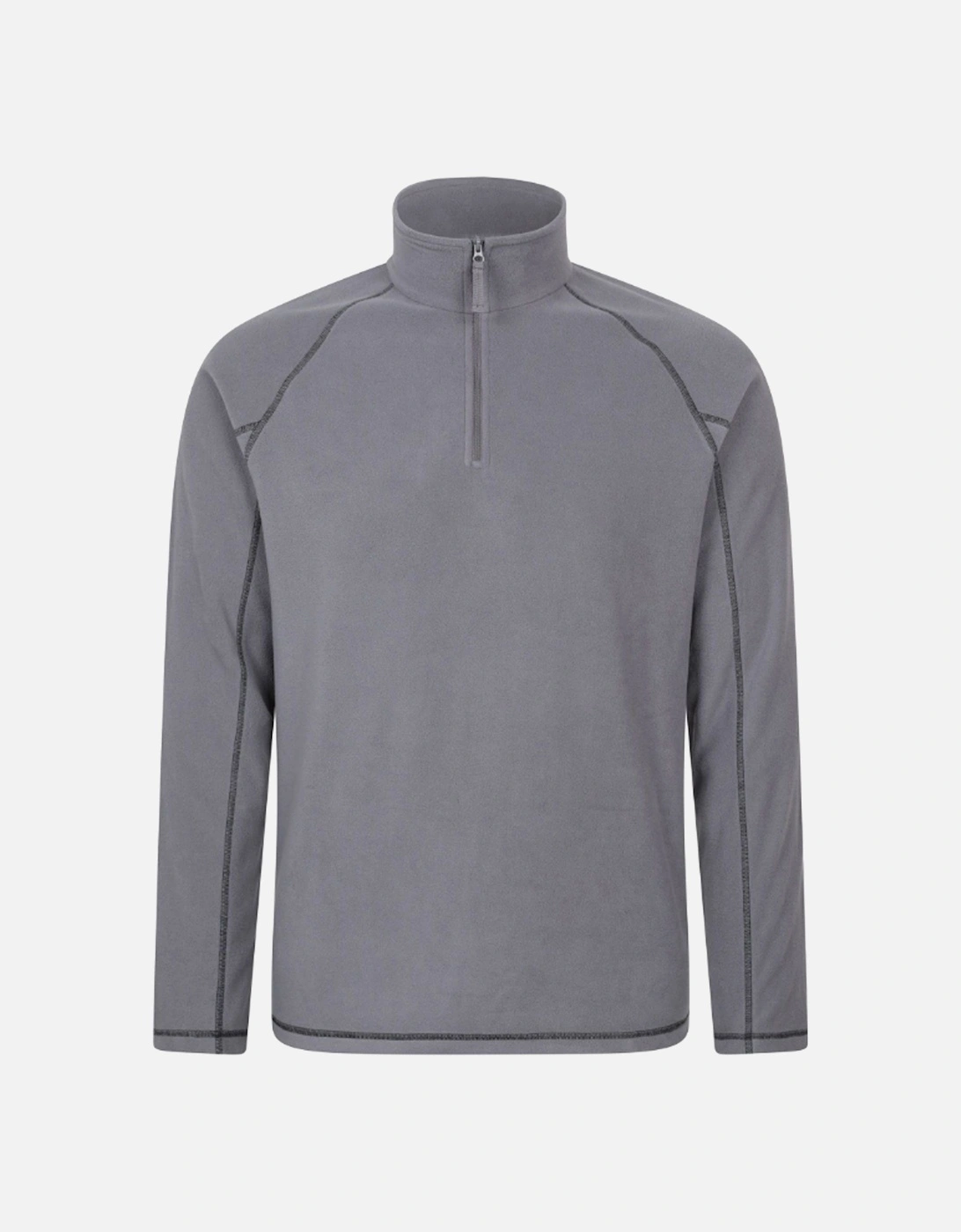 Mens Ashbourne II Half Zip Fleece Top, 6 of 5