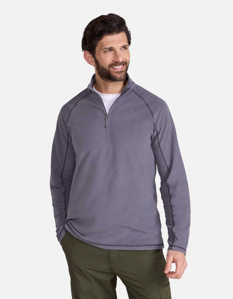 Mens Ashbourne II Half Zip Fleece Top