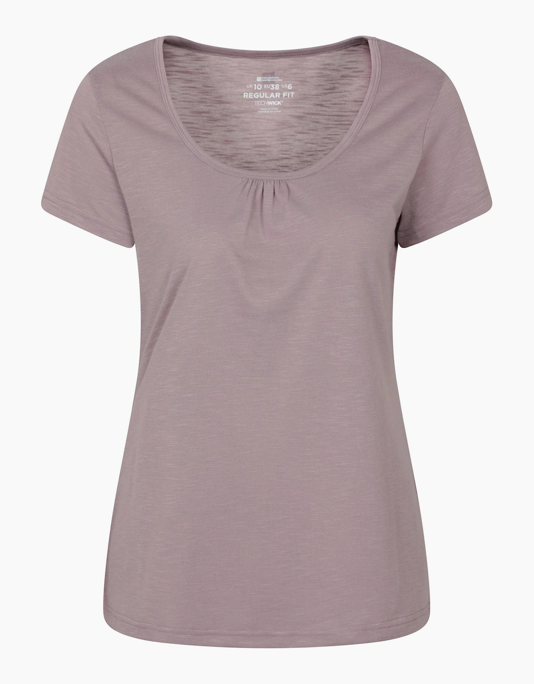 Mountain Warehouse Women's Pink / Agra Quick Dry T-Shirt  8 Size 8 Uk