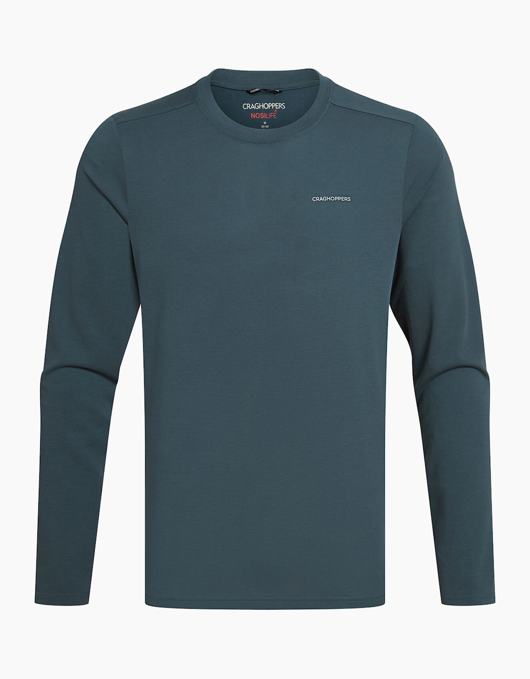 Craghoppers Men's Green Abel Nosilife Long-Sleeved T-Shirt  40 L